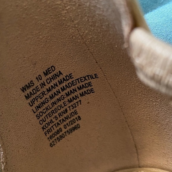 NWR Apt. 9 - Frittata Women's ankle straps High Heels, Size: 10 Med, 3.25” heel - Picture 6 of 6